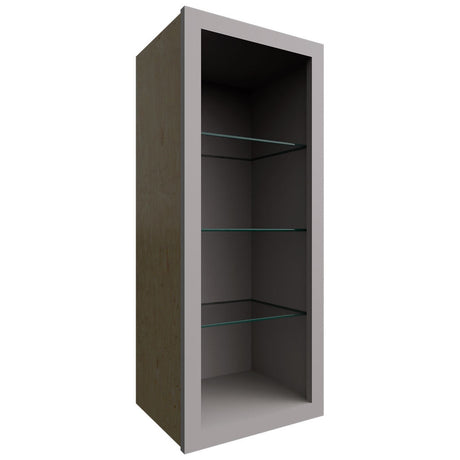 NDW1536 - Wall - Standard No Door Cabinet - 15 W X 36 H X 12 D - Nickel