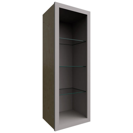 NDW1542 - Wall - Standard No Door Cabinet - 15 W X 42 H X 12 D - Nickel