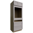 OC3384C - Tall - Oven Cabinet Combo - 33 W X 84 H X 24 D - Galaxy Nickel