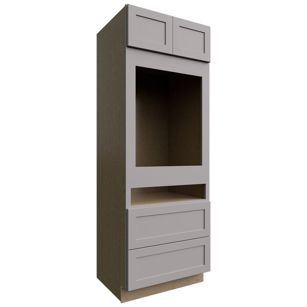 OC3384C - Tall - Oven Cabinet Combo - 33 W X 84 H X 24 D - Galaxy Nickel