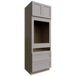 OC3390C - Tall - Oven Cabinet Combo - 33 W X 90 H X 24 D - Galaxy Nickel