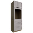 OC3390S - Tall - Oven Cabinet Single - 33 W X 90 H X 24 D - Galaxy Nickel