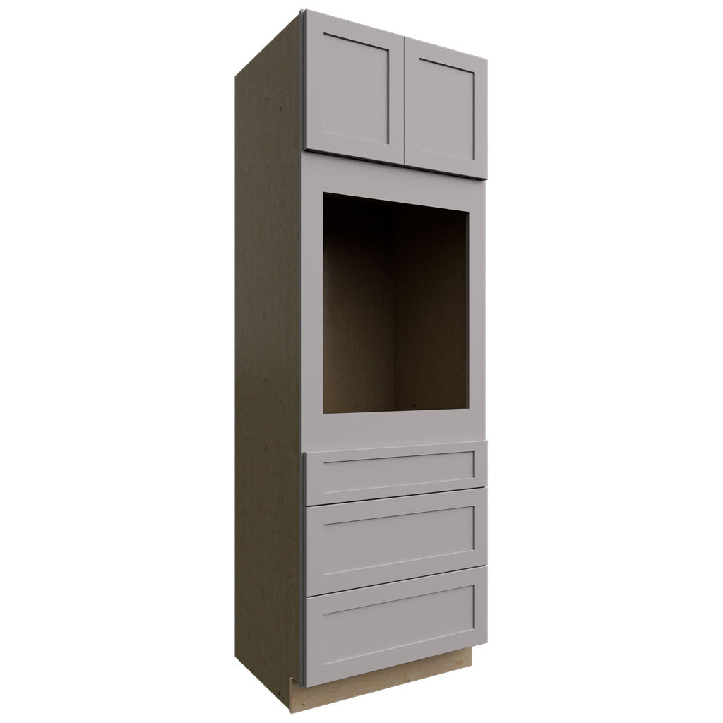 OC3390S - Tall - Oven Cabinet Single - 33 W X 90 H X 24 D - Galaxy Nickel