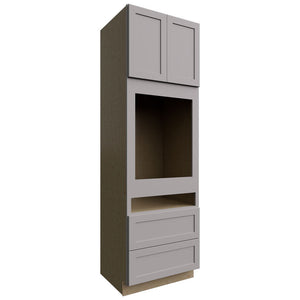 OC3396C - Tall - Oven Cabinet Combo - 33 W X 96 H X 24 D - Galaxy Nickel
