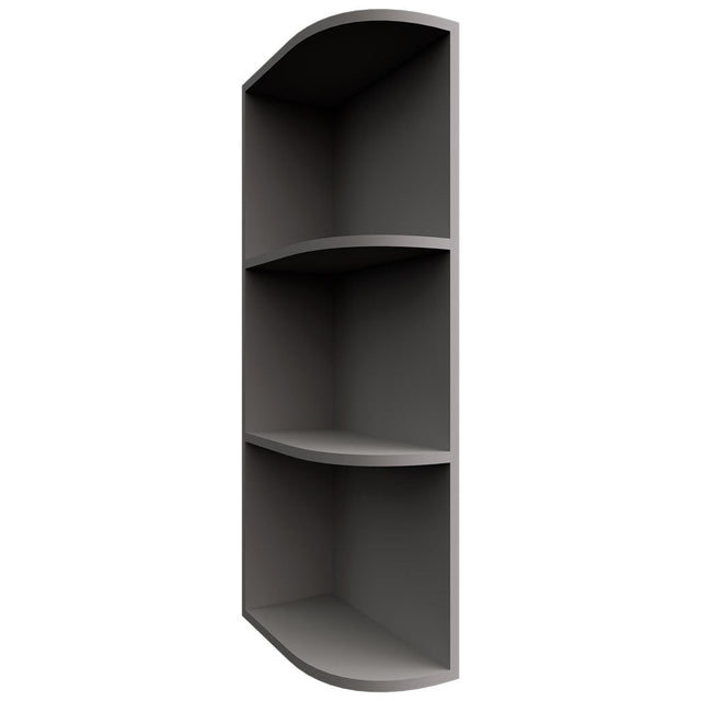 OEL630 - Wall - Open End Cabinet - 6 W X 30 H X 12 D - Nickel