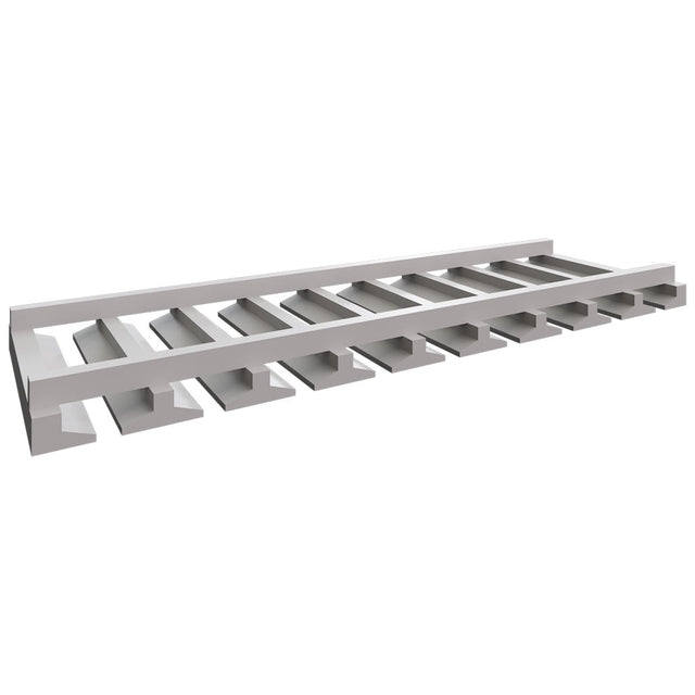 STMW36 - Wall - Stemware Rack - 36 W X 1-3 4 H X 12 D - Nickel