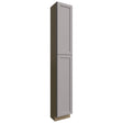 TP151296 - Tall - Pantry Cabinet - 15 W X 96 H X 12 D - Galaxy Nickel