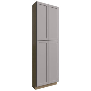 TP301296 - Tall - Pantry Cabinet - 30 W X 96 H X 12 D - Galaxy Nickel