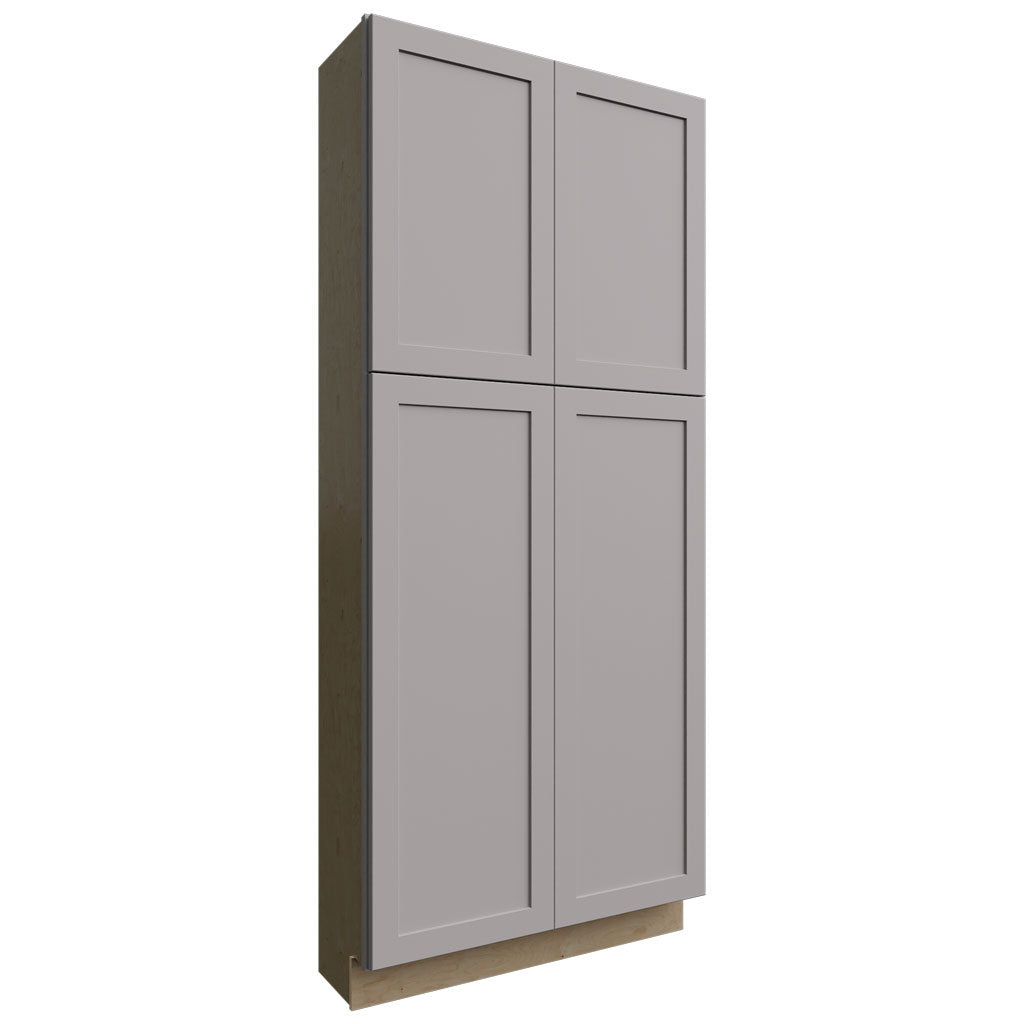 TP361284 - Tall - Pantry Cabinet - 36 W X 84 H X 12 D - Galaxy Nickel