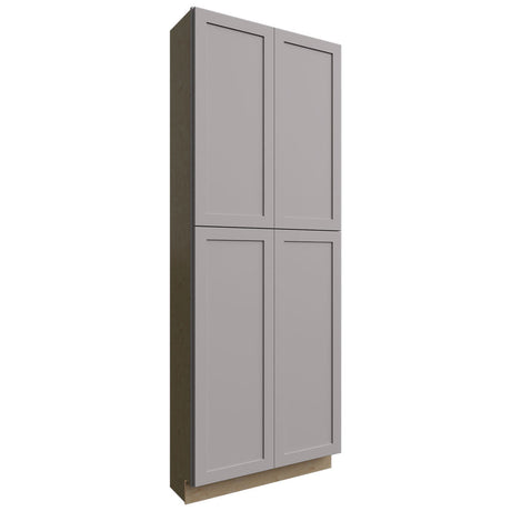 TP361296 - Tall - Pantry Cabinet - 36 W X 96 H X 12 D - Galaxy Nickel