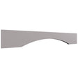 VAR36 - Wall - Arched Valance - 36 W X 5-1 2 H X 3 4 T - Nickel