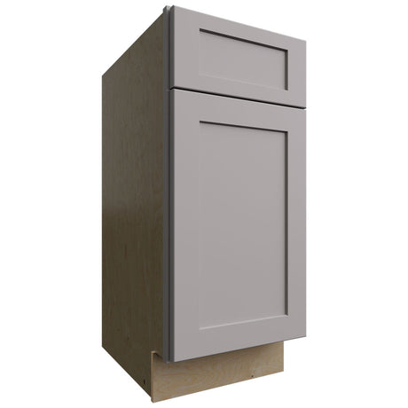 VB15-34 - Vanity - Base Standard Cabinet - 15 W X 34-1 2 H X 21 D - Galaxy Nickel