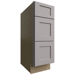 VDB12-34 - Vanity - Drawer Cabinet - 12 W X 34-1 2 H X 21 D - Galaxy Nickel