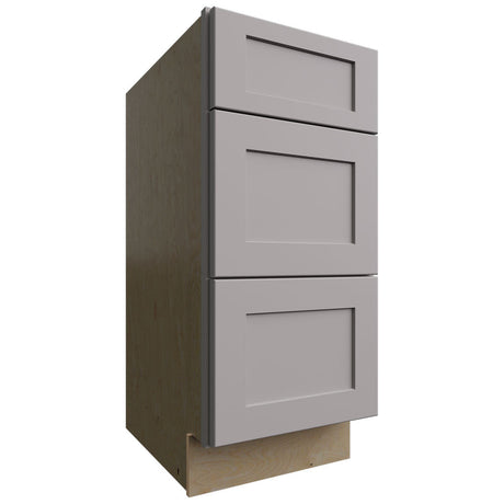 VDB15-34 - Vanity - Drawer Cabinet - 15 W X 34-1 2 H X 21 D - Galaxy Nickel