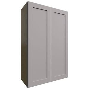 W2742 - Wall - Standard Cabinet - 27 W X 42 H X 12 D - Galaxy Nickel