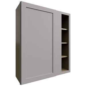 WBC3642 - Wall Corner - Blind Cabinet - 36 W X 42 H X 12 D - Galaxy Nickel