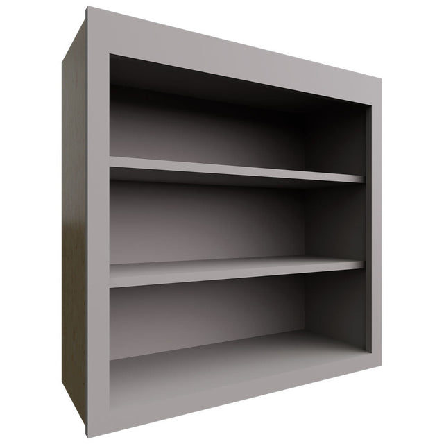 WOS3030 - Wall - Open Shelf - 30 W X 30 H X 12 D - Galaxy Nickel