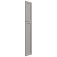 WP-T8412D - Wainscot Panel - 11-1 2 W X 79 H X 3 4 T - Galaxy Nickel