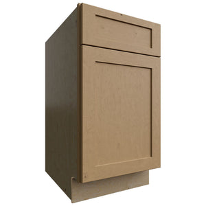 B18 - Base - Standard Cabinet - 18 W X 34-1 2 H X 24 D - Galaxy Mocha