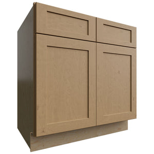 B33 - Base - Standard Cabinet - 33 W X 34-1 2 H X 24 D - Galaxy Mocha