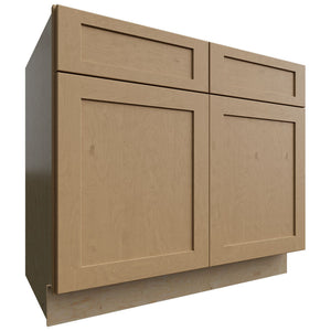 B39 - Base - Standard Cabinet - 39 W X 34-1 2 H X 24 D - Galaxy Timber