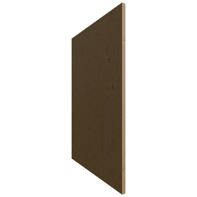 BEP - Refrigerator End Panel - 24 W X 34-1 2 H X 3 4 T - Mocha