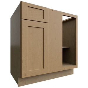 BLB39 42 - Base Corner - Blind Cabinet - 39 W X 34-1 2 H X 24 D - Galaxy Timber