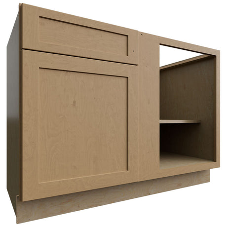 BLB48 51 - Base Corner - Blind Cabinet - 48 W X 34-1 2 H X 24 D - Galaxy Mocha