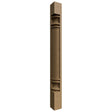 CP36 - Base - Corner Post - 3 W X 36-1 2 H X 3 D - Mocha