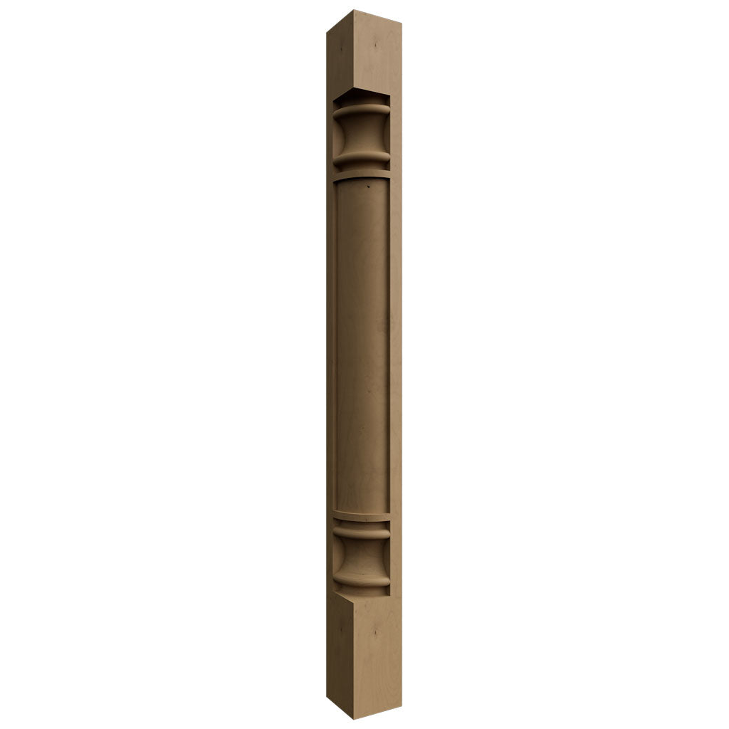 CP36 - Base - Corner Post - 3 W X 36-1 2 H X 3 D - Timber