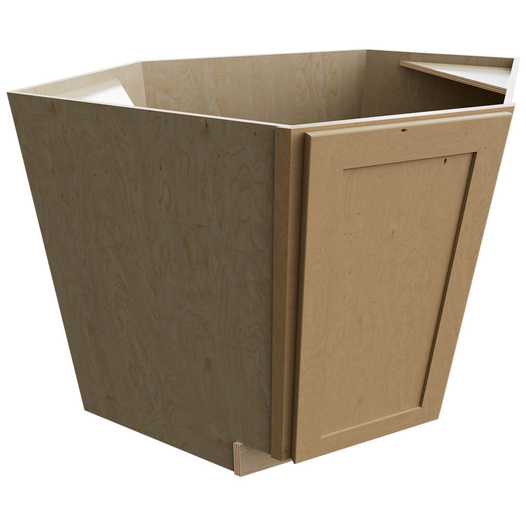 DSB36FD - Base Corner - Diagonal Sink Cabinet - 36 W X 34-1 2 H X 36 D - Galaxy Timber