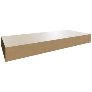 Fabuwood Mocha LED FLS24 Wall Floating Shelf W/Lighting 24 W X 2-1/2 H X 10 D