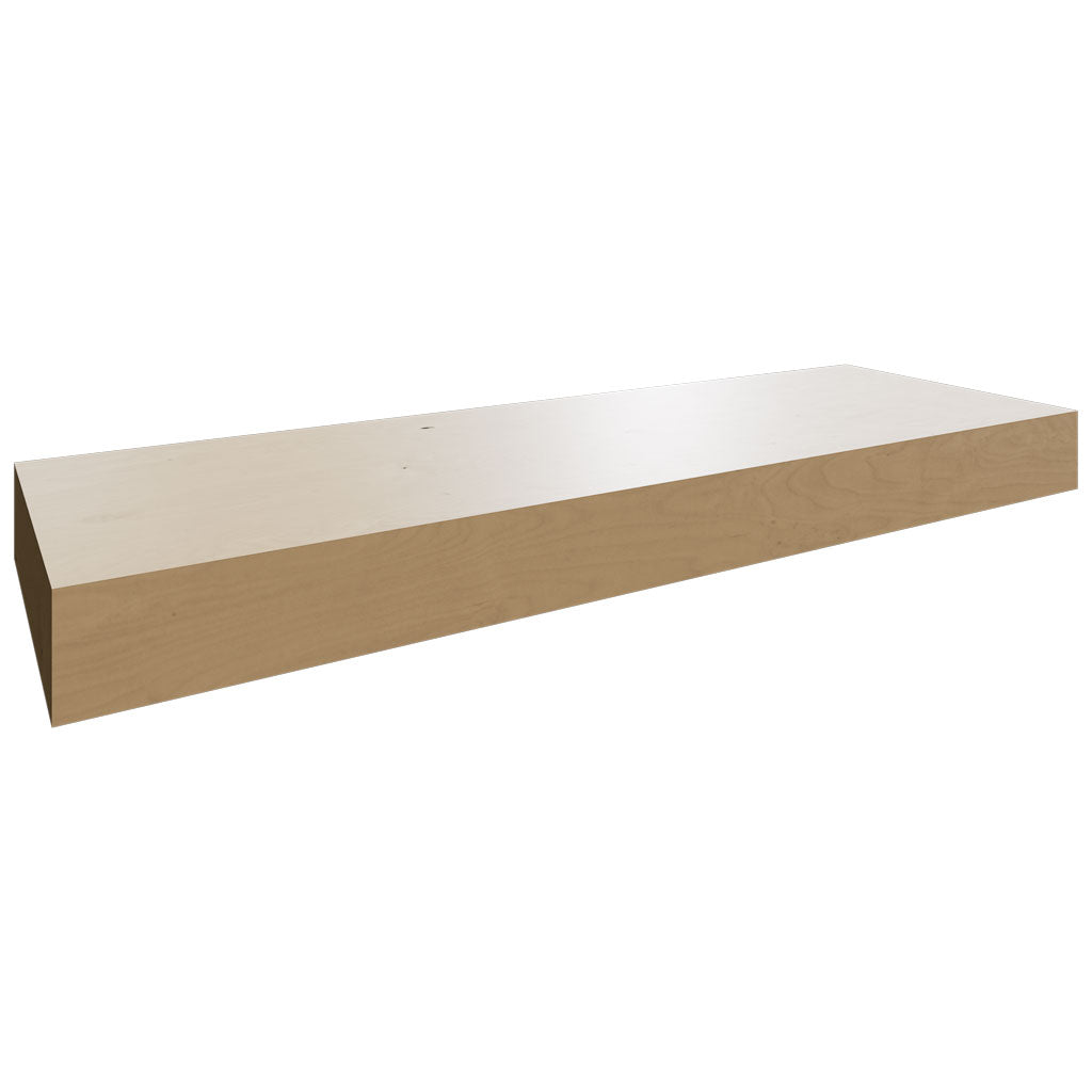 Fabuwood Mocha LED FLS30 Wall Floating Shelf W/Lighting 30 W X 2-1/2 H X 10 D