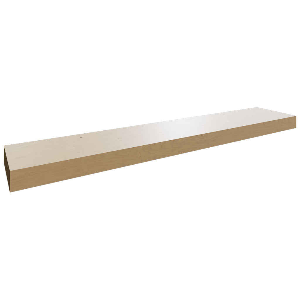 FLS54 - Wall - Floating Shelf - 54 W X 2-1 2 H X 10 D - Timber