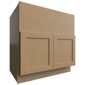 FS33 - Base - Farm Sink Cabinet - 33 W X 34-1 2 H X 24 D - Galaxy Timber