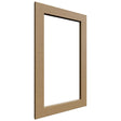 GDW1830 - Wall - Glass Door - 17-1 2 W X 29-1 2 H X 3 4 T - Galaxy Mocha