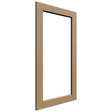 GDW1836 - Wall - Glass Door - 17-1 2 W X 35-1 2 H X 3 4 T - Galaxy Mocha