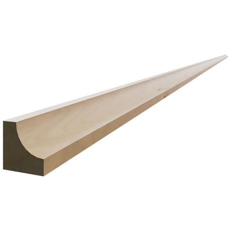 ICM8 - Inside Corner Molding - 96 W X 3 4 H X 3 4 T - Mocha