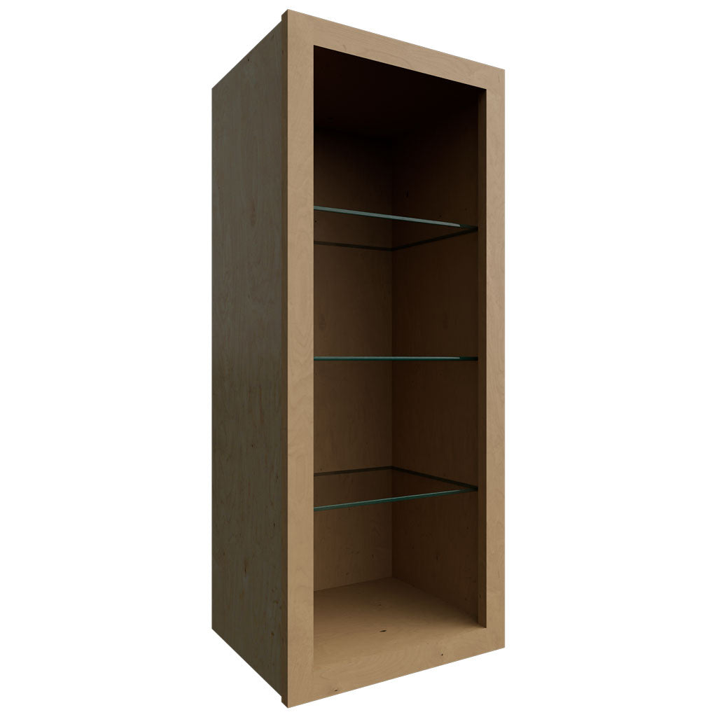 NDW1536 - Wall - Standard No Door Cabinet - 15 W X 36 H X 12 D - Timber