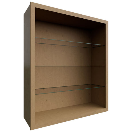 NDW3642 - Wall - Standard No Door Cabinet - 36 W X 42 H X 12 D - Timber