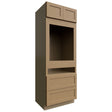 OC3384C - Tall - Oven Cabinet Combo - 33 W X 84 H X 24 D - Galaxy Timber