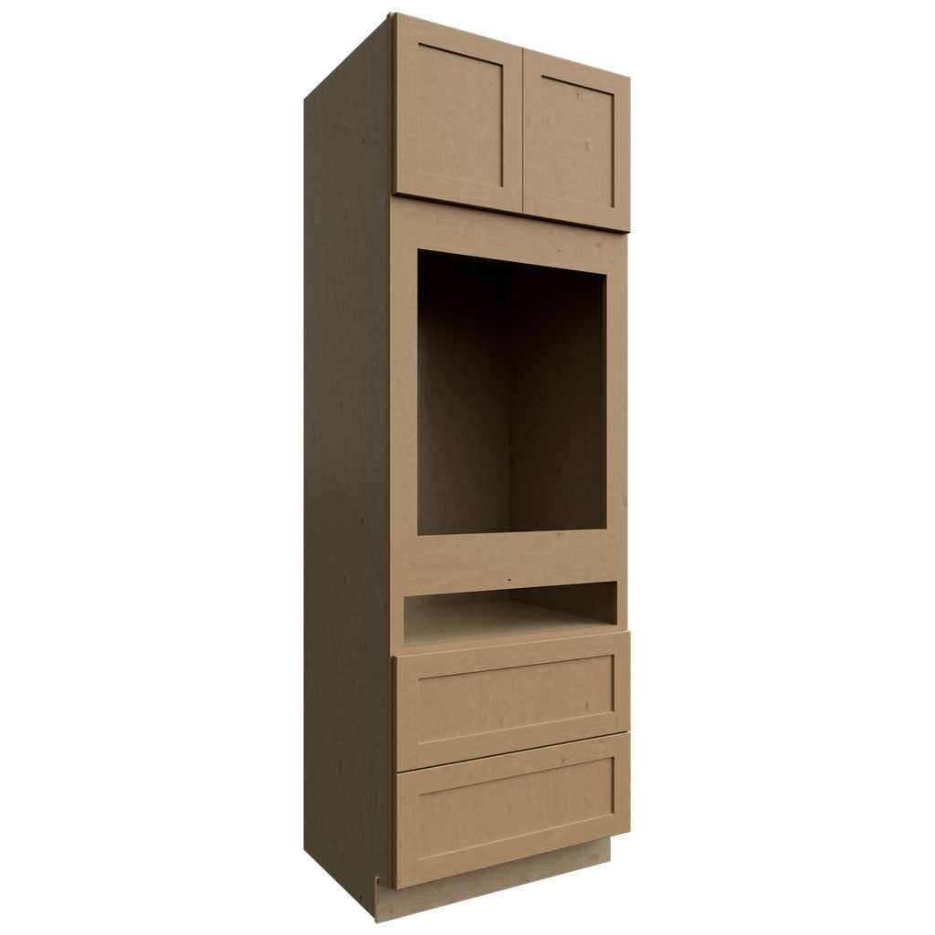 OC3390C - Tall - Oven Cabinet Combo - 33 W X 90 H X 24 D - Galaxy Timber