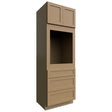 OC3390S - Tall - Oven Cabinet Single - 33 W X 90 H X 24 D - Galaxy Timber