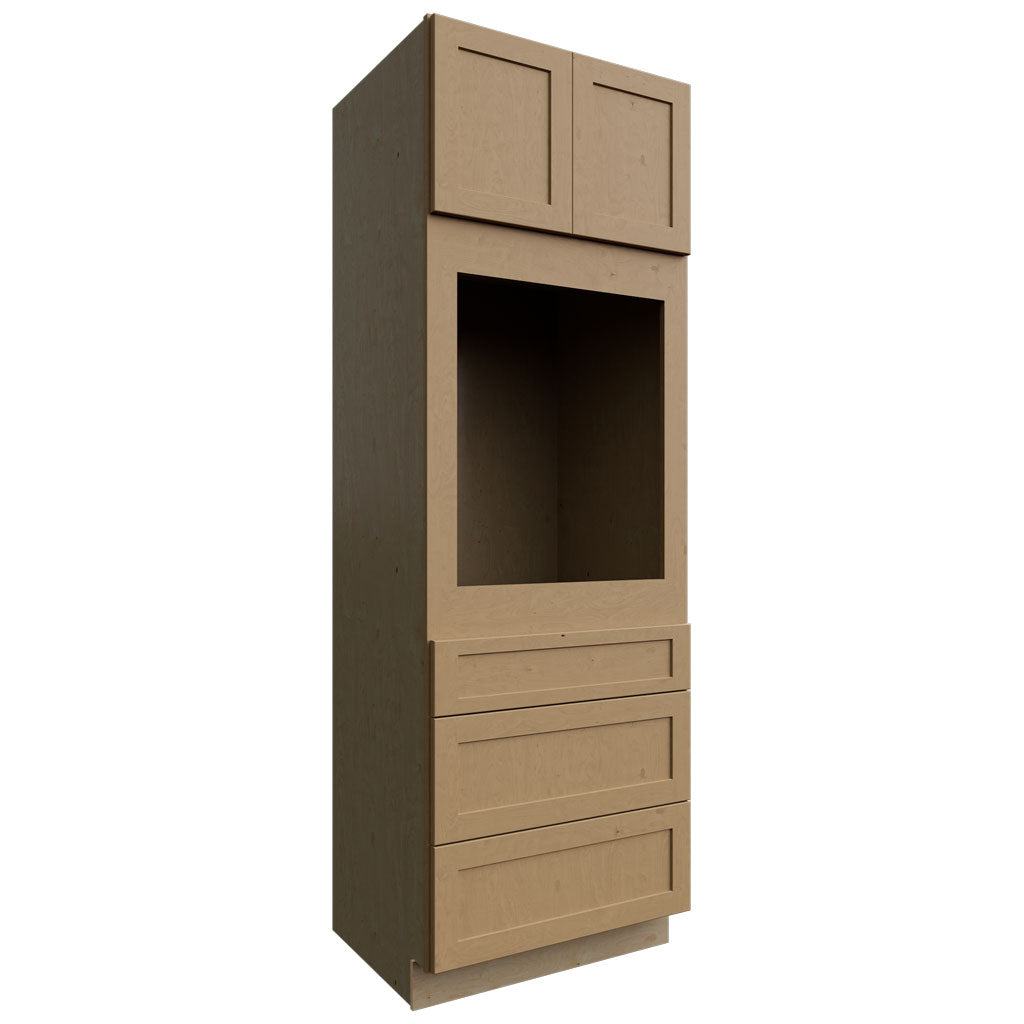 OC3390S - Tall - Oven Cabinet Single - 33 W X 90 H X 24 D - Galaxy Timber