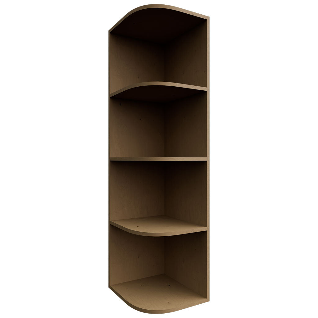 OE1242 - Wall - Open End Cabinet - 12 W X 42 H X 12 D - Timber