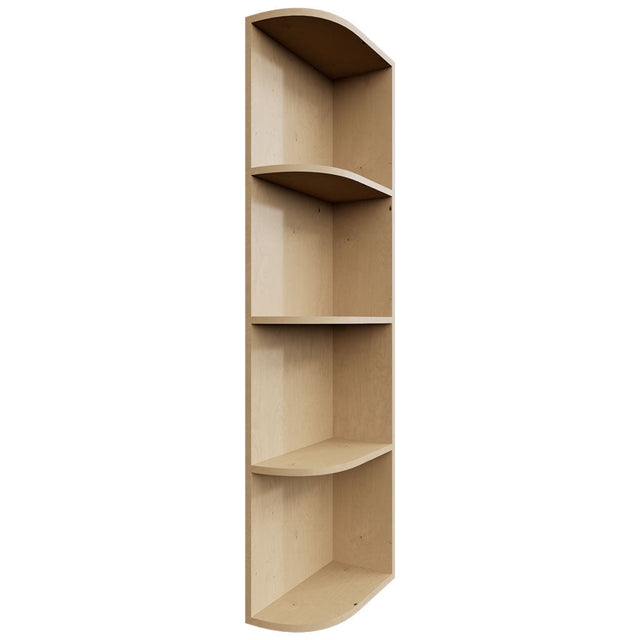 OER642 - Wall - Open End Cabinet - 6 W X 42 H X 12 D - Mocha