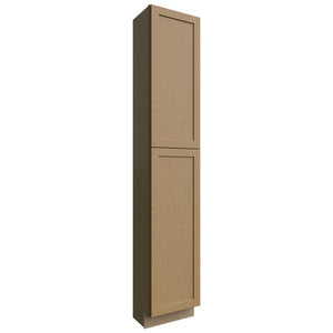 TP181296 - Tall - Pantry Cabinet - 18 W X 96 H X 12 D - Galaxy Mocha