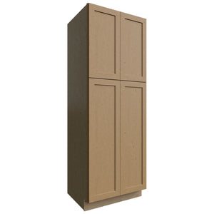 TP302484 - Tall - Pantry Cabinet - 30 W X 84 H X 24 D - Galaxy Mocha