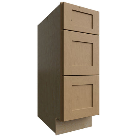 VDB12-34 - Vanity - Drawer Cabinet - 12 W X 34-1 2 H X 21 D - Galaxy Timber