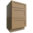 VDB21-34 - Vanity - Drawer Cabinet - 21 W X 34-1 2 H X 21 D - Galaxy Timber